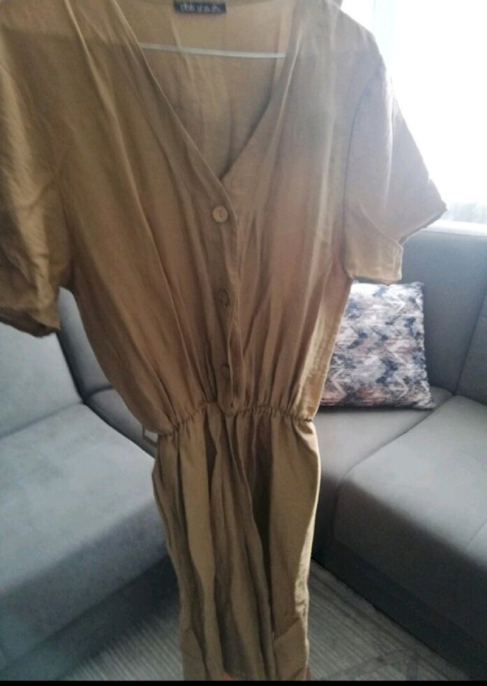 Bohem şort tulum - Görsel 3