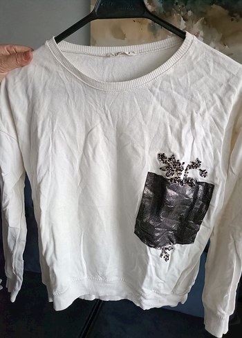 Nakışlı Payetli Tişört - Görsel 2