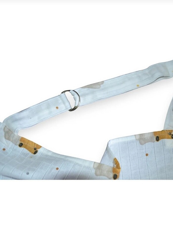 Müslin Bebek Emzirme Örtüsü - Friendly Forest - Görsel 2