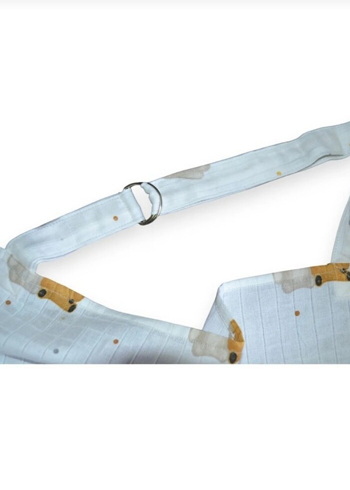 Müslin Bebek Emzirme Örtüsü - Sky Sprinkle  - Görsel 2