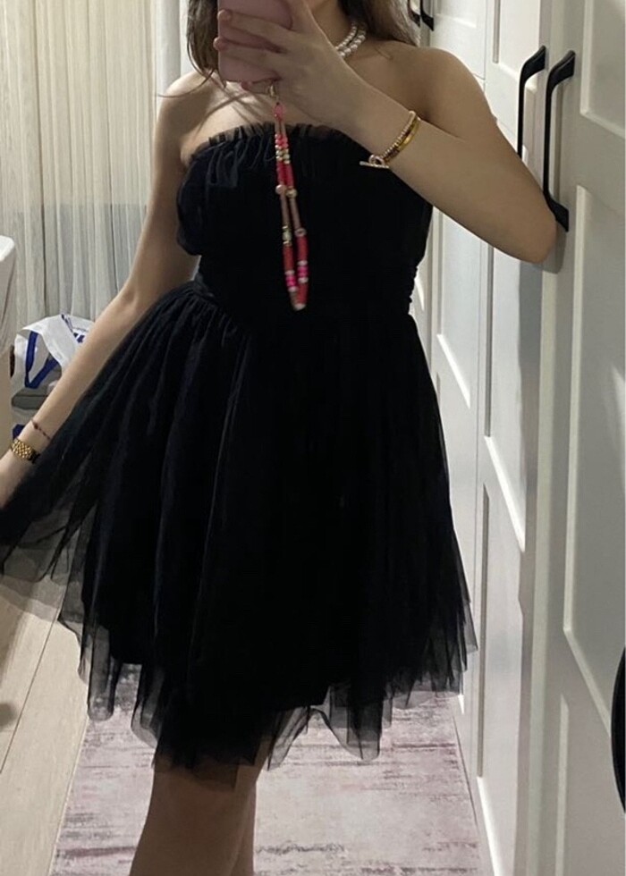 Tül abiye - Görsel 4