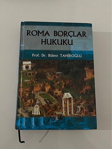 Roma Borçlar Hukuku, Prof. Dr. Bülent Tahiroğlu