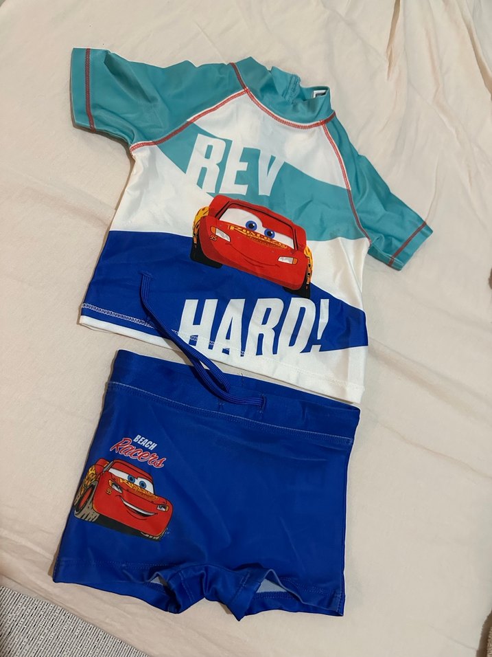 Renkli Baskılı Erkek Çocuk Mayo Takımı - Görsel 2