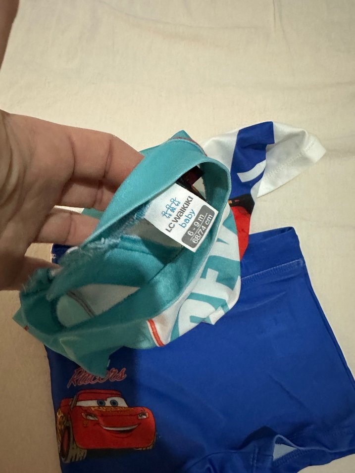 Renkli Baskılı Erkek Çocuk Mayo Takımı - Görsel 3