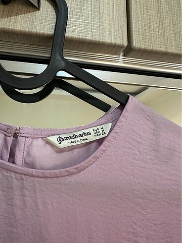 m Beden LİLA STRADIVARIUS BLUZ