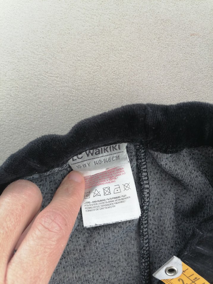Lcw  çocuk Siyah kadife tayt - Görsel 2