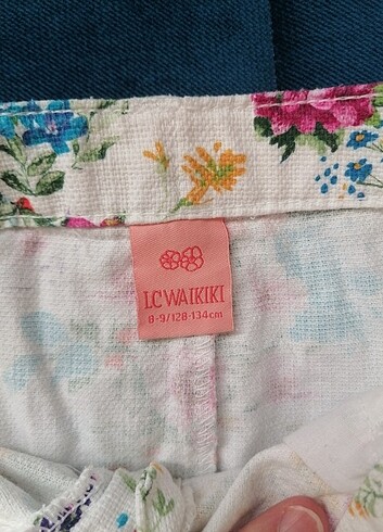 LC Waikiki 8 9 yaş kız çocuk şort