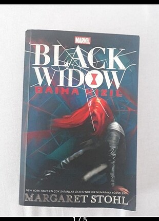 Black widow daima kızıl marvel roman