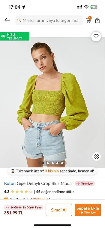 Koton crop