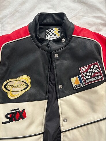xs Beden çeşitli Renk Racer ceket