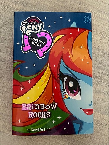 my little pony equestria girls ingilizce kitap rainbow dash