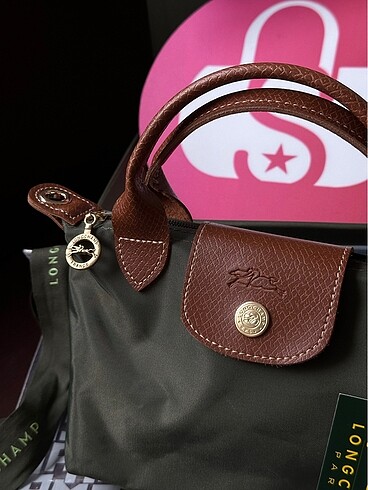 Longchamp Çift Saplı Pouch (paketli gönderim)