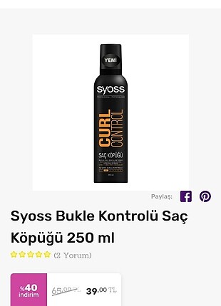 Saç köpüğü #saçköpüğü #saçkremi #saç #köpük