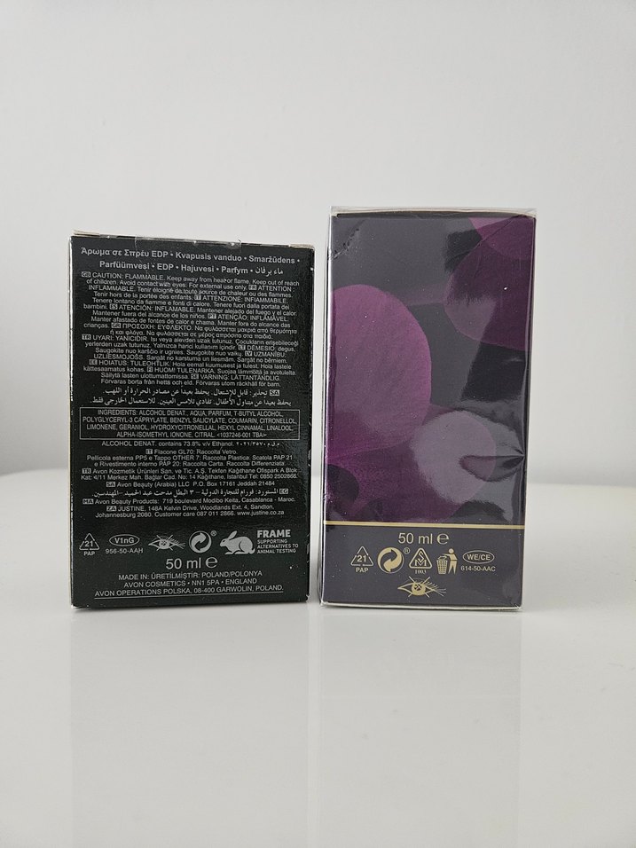 Avon Rare Onyx ve Night Orchid Kadın Parfüm Seti - Görsel 3