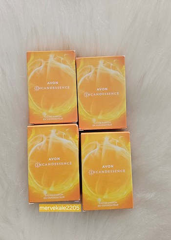 Avon Incandessence Kadın Parfümü 4'lü Set