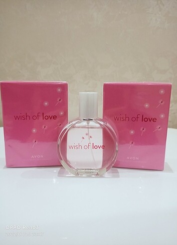 Wish of love avon kadın parfüm 
