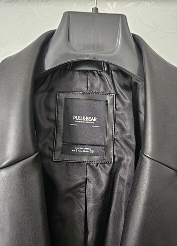 Pull and Bear Pull and bear deri ceket