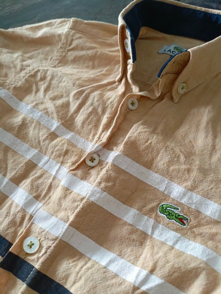 Erkek Çocuk Uzun Kollu Bej Gömlek - Görsel 2