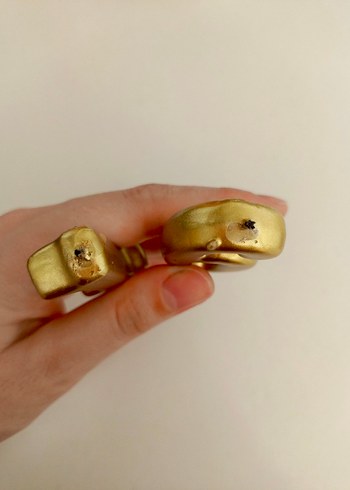 Altın Renk 16 Sayısı Parti Mumu - Görsel 4