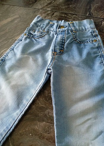 Erkek Çocuk Regular Fit Açık Mavi Kot Pantolon - Görsel 2