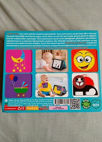 Beden Tummy time kartları