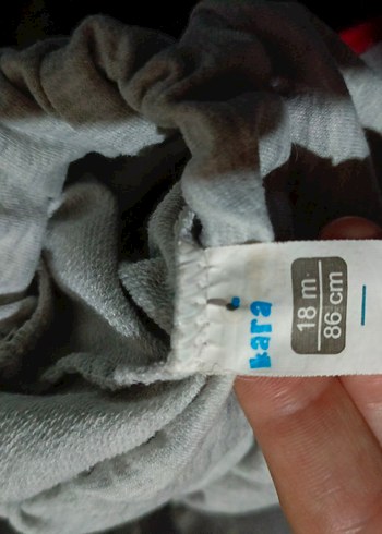 Kırmızı Gri Baskılı Çocuk Eşofman Takımı - Görsel 4