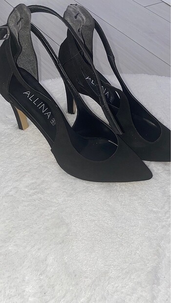 39 Beden siyah Renk Stiletto topuklu ayakkabı