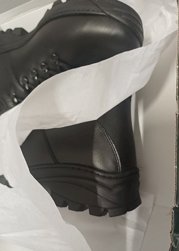 Siyah Bağcıklı Erkek Kauçuk Bot - Görsel 5