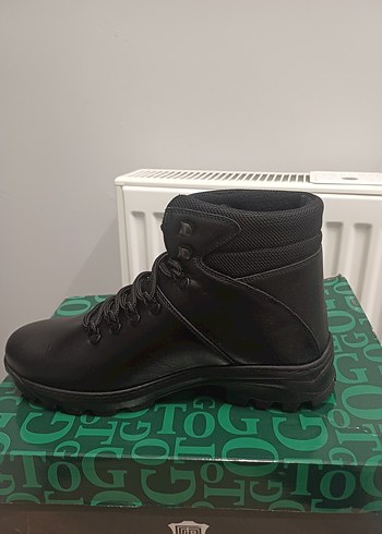 Siyah Bağcıklı Erkek Kauçuk Bot - Görsel 2