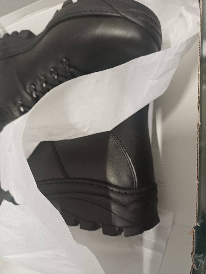 Siyah Bağcıklı Erkek Kauçuk Bot - Görsel 5