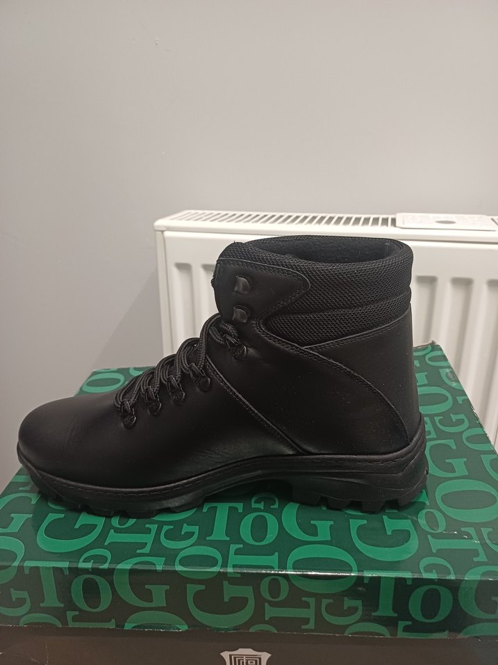 Siyah Bağcıklı Erkek Kauçuk Bot - Görsel 2