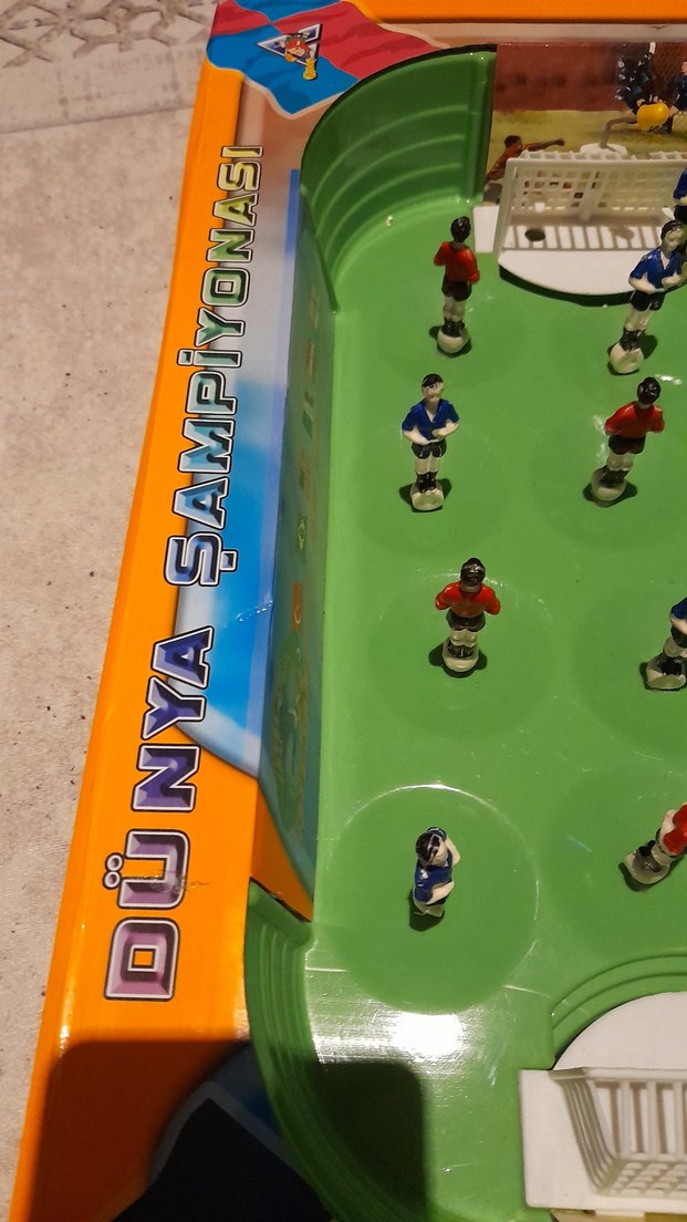 Renkli Mini Masa Futbolu Oyunu - Görsel 3