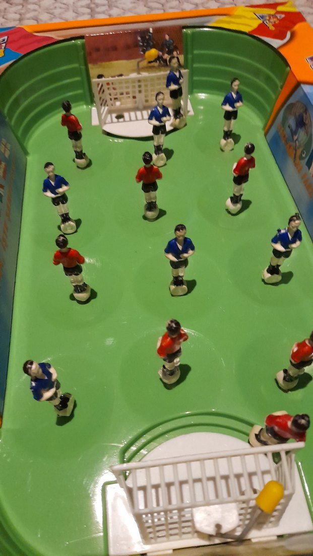 Renkli Mini Masa Futbolu Oyunu - Görsel 4