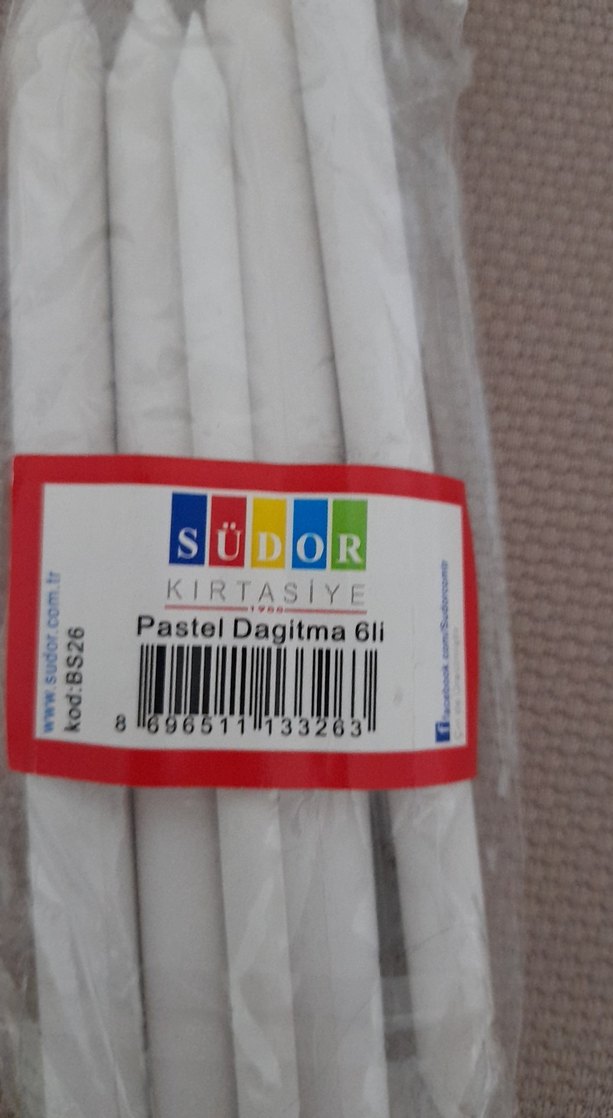 6'lı Pastel Dağıtma Kalemi - Görsel 3