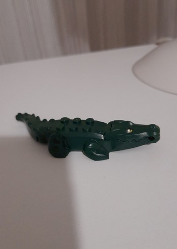 Siyah Timsah Figürü Oyuncak