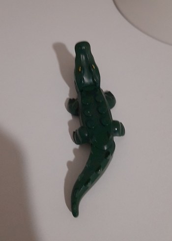 Siyah Timsah Figürü Oyuncak - Görsel 3