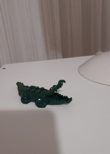 Siyah Timsah Figürü Oyuncak - Görsel 2