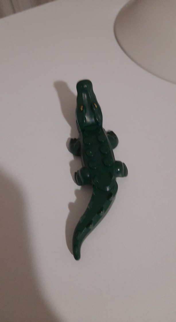 Siyah Timsah Figürü Oyuncak - Görsel 3