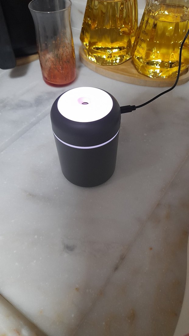 Renkli LED Işıklı Hava Temizleyici ve Nemlendirici - Görsel 2