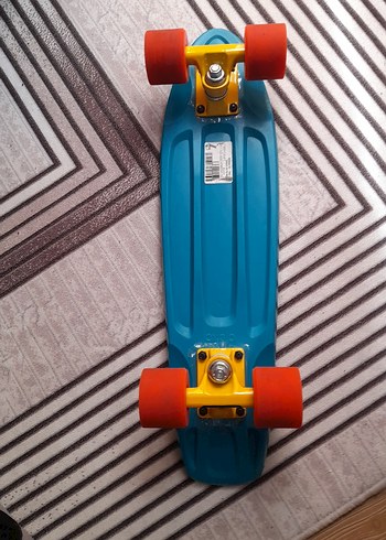 Renkli Mavi Çocuk Scooterı - Görsel 3