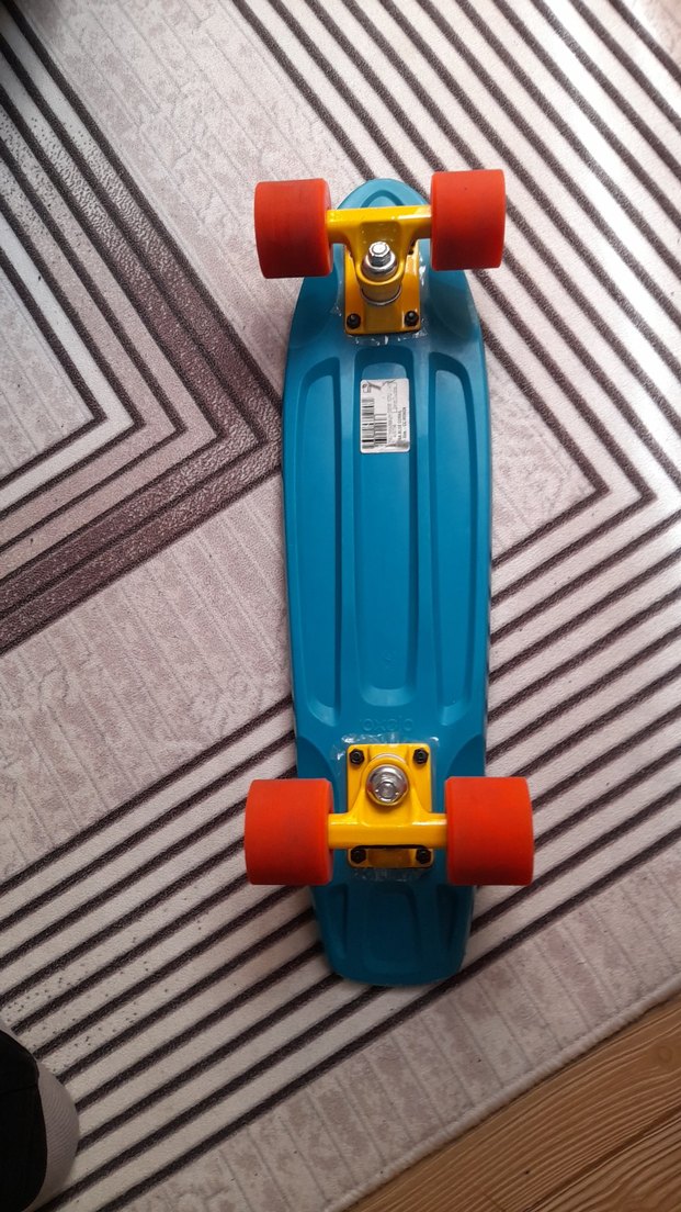 Renkli Mavi Çocuk Scooterı - Görsel 3