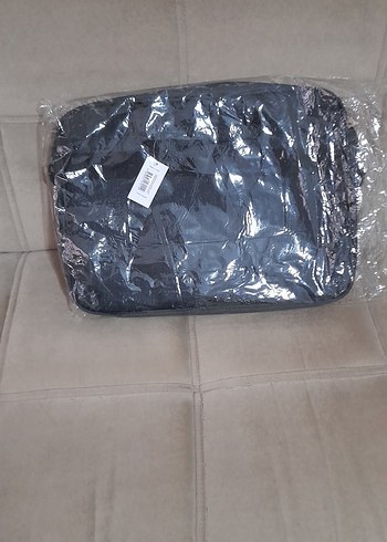 Diğer Gri Fermuarlı Erkek Evrak Çantası