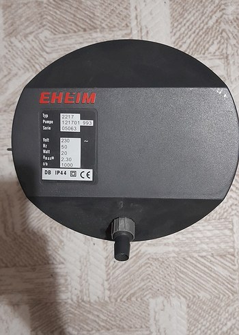 Beden Renk EHEIM 2217 Siyah Pompa 230V 20W