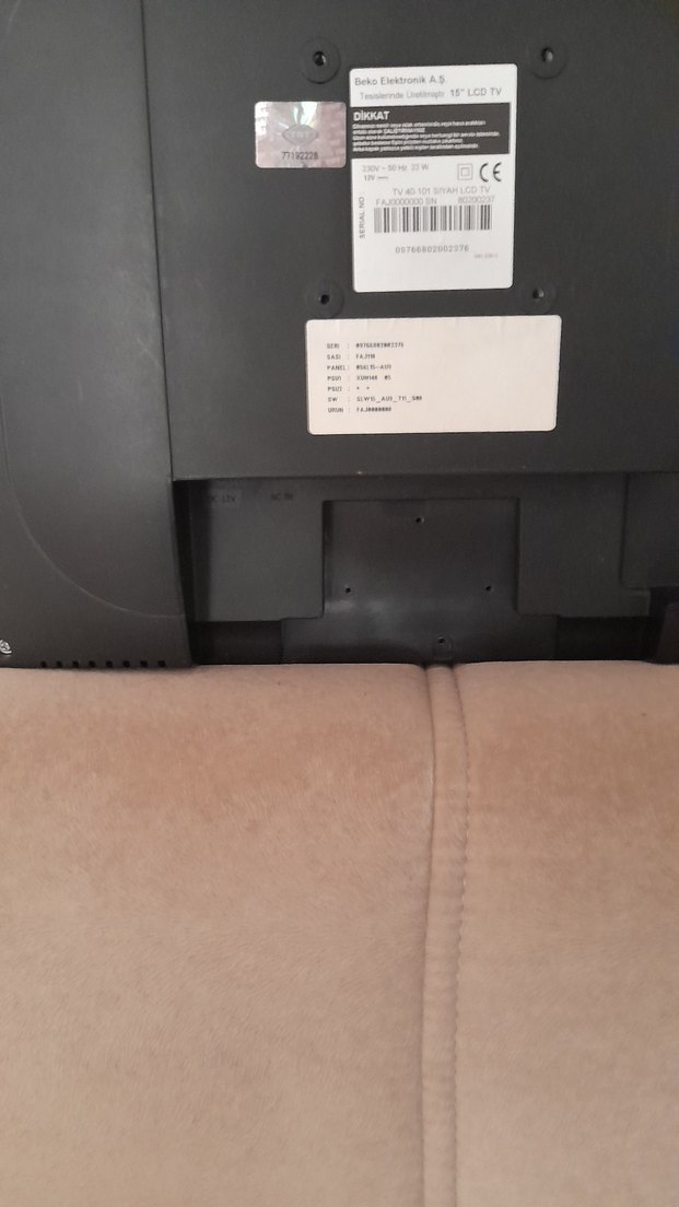 Siyah Arçelik Monitör - Görsel 4