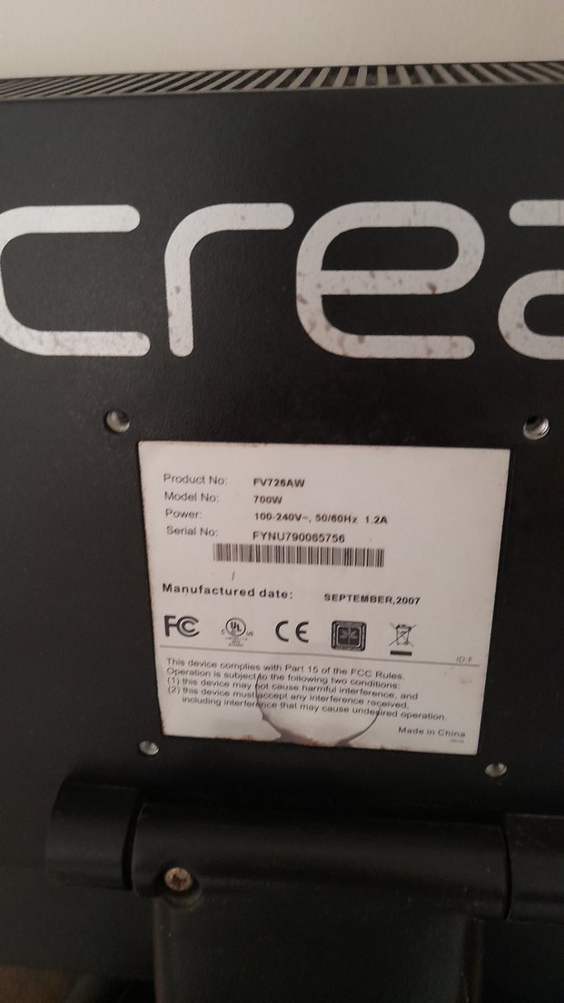 Siyah Crea Monitör - Görsel 4