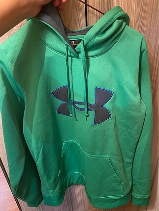 Under armour hafif fosforlu yeşil sweat