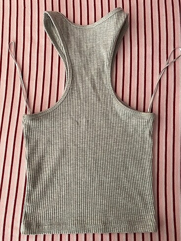 xs Beden Mavi gri crop