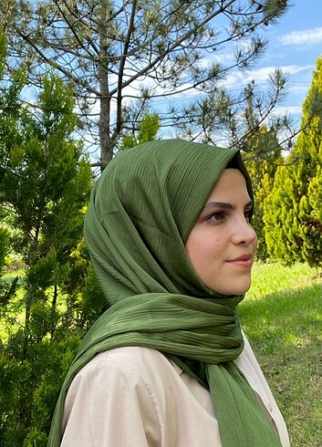 Yeşil kırınkil şal 