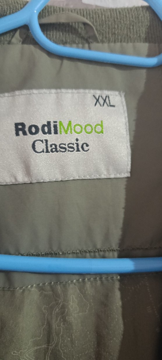 Gri Erkek Keten Ceket, Fermuarlı, Rahat Kesim - Görsel 3