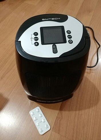 SİMTECH KM-1727 DİJİTAL SERAMİK FANLI ISITICI 